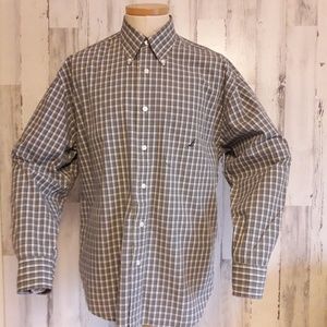 Bundle " 3 x $20" Nautica Long Sleeve Plaid Shirt Size Large